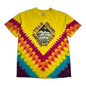 90s Rattlin' Rails Tie Dye Tee XL